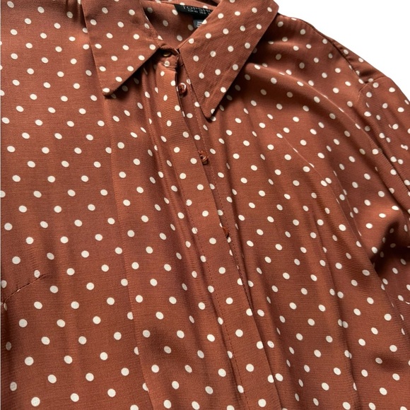 Top Shop Selfridges Polk Dot Shirtwaist As Seen On Princess Kate 8 - Picture 4 of 11